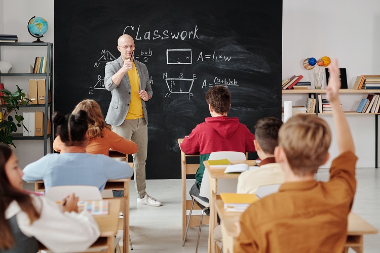 scholen en pvc vloer